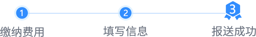 填写资料、顾问申报、申报成功